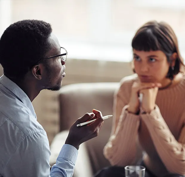 Supportive counseling environment for substance use